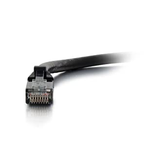 C2g/ cables to go C2G 00728 Cat6a Cable - Snagless Unshielded Ethernet Network Patch Cable, Black (6 Feet, 1.82 Meters) 6ft UTP Black