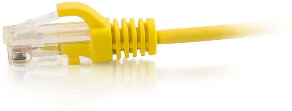 C2g/ cables to go C2G/Cables to Go 01170 1' Cat6 Snag Less Unshielded (UTP) Slim Ethernet Network Patch Cable - Yellow Yellow 1'