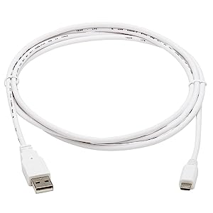Tripp Lite, Safe-IT, USB-A to USB Micro-B USB 2.0, Male-to-Male Cable, PVC VW-1 Jacket, White, 6 Feet / 1.83 Meters, Limited Life Manufacturer's Warranty (U050AB-006-WH) USB-A to USB Micro-B 6 Feet / 1.83 Meters