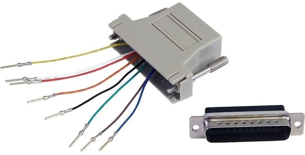 StarTech.com DB25 to RJ45 Modular Adapter - M/F - Serial adapter - DB-25 (M) to RJ-45 (F) (GC258MF)