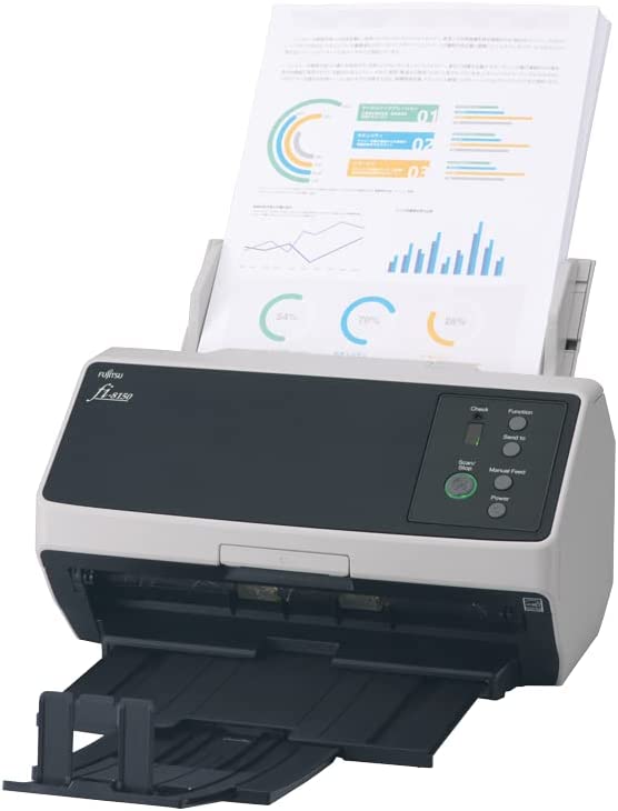 Fujitsu fi-8150 Color Double-Sided Desktop Scanner with Auto Document Feeder