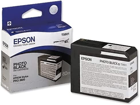 Epson EPST580B00 - T580B00 UltraChrome K3 Ink Photo Black