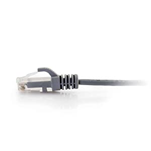 C2g/ cables to go C2G / Cables to Go 01093 Cat6 Snagless Unshielded (UTP) Slim Network Patch Cable, Grey (7 Feet/2.13 Meters) 7-feet Grey