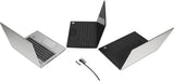 Kensington Universal 3-in-1 Combination Laptop Lock - Preset - Carbon Steel, Plastic - 6 ft - for Notebook