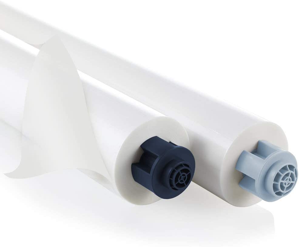 GBC Pinnacle EZ Load Blue End Cap Laminating Roll Film, NAP II, 3 Mil, 25 inches x 250 feet, 2 Pack (3748204EZ) 3mil-Matte 25" x 250'