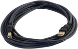 C2g/ cables to go C2G USB Cable, USB 2.0 Cable, USB A to B Cable, 9.84 Feet (3 Meters), Black, Cables to Go 45003