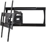 Atdec TH-3060-UFL Ultra Slim Articulated Low Profile Wall Mount for Displays up to 77-Pound, Black