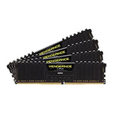 CORSAIR Vengeance LPX 64GB (4 x 16GB) DDR4 DRAM 2400MHz C14 memory kit for DDR4 Systems, Black Black 64GB Kit (4x16GB) 2400MHz C14