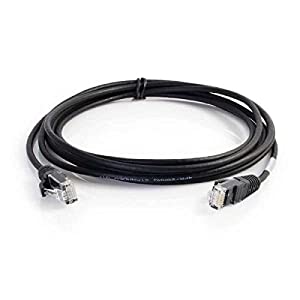 C2g/ cables to go C2G 01105 Cat6 Slim Cable - Snagless Unshielded Slim Network Patch Cable, Black (6 Feet, 1.82 Meters) 28 AWG 6-feet Black