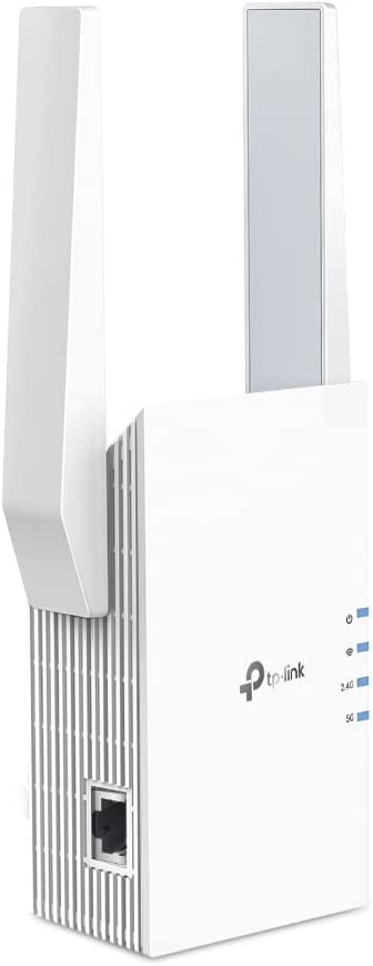 TP-Link AX3000 WiFi 6 Range Extender Internet Booster (RE705X) - Dual Band, AP Mode w/Gigabit Port, OFDMA, Beamforming, APP Setup Wi-Fi 6 | AX3000