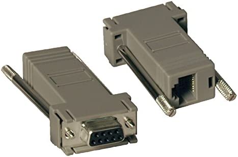 Tripp Lite Null Modem Serial RS232 Modular Adapter Kit 2x (DB9F to RJ45F)(P450-000)