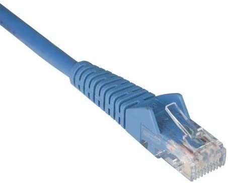 Tripp Lite Cat6 Gigabit Snagless Molded Patch Cable (RJ45 M/M) - Blue, 15-ft.(N201-015-BL) 15-ft. Blue