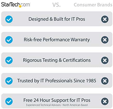StarTech.com Laptop Combination Cable Lock - With 6' Self-Coiling Cable - Portable 3-Digit Combination Laptop Lock - Laptop Security Locking Cable (LTLOCK3DCOIL) 6 ft (1.8 m) Self-Coiling