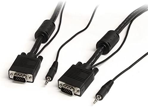 STARTECH.COM 30 FT Coax HIGH Resolution Monitor VGA Cable with Audio HD15 M/M