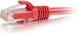 C2g/ cables to go C2G 03998 Cat6 Cable - Snagless Unshielded Ethernet Network Patch Cable, Red (2 Feet, 0.60 Meters) 2 Feet/ 0.60 Meters Red