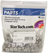 StarTech.com M5 Mounting Screws and Cage Nuts for Server Rack Cabinet - Pack of 100 Server Rack Screws (CABSCREWM52) 100x M5 Silver Cage Nuts and Mounting Screws