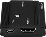 StarTech.com 115 ft. (35 m) 4K HDMI Extender - HDMI Extender - Up To 4K60 - Amplifier/Booster - HDMI to HDMI Booster (HDBOOST4K) , Black