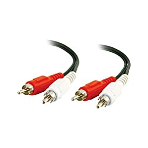 C2g/ cables to go C2G 40467 Value Series RCA Stereo Audio Cable, Black (50 Feet, 15.24 Meters) RCA Audio 50 Feet Black