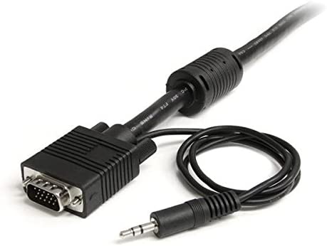 STARTECH.COM 30 FT Coax HIGH Resolution Monitor VGA Cable with Audio HD15 M/M