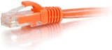 C2g/ cables to go C2G 27812 Cat6 Cable - Snagless Unshielded Ethernet Network Patch Cable, Orange (7 Feet, 2.13 Meters) Snagless Unshielded 7 Feet/ 2.13 Meters Orange