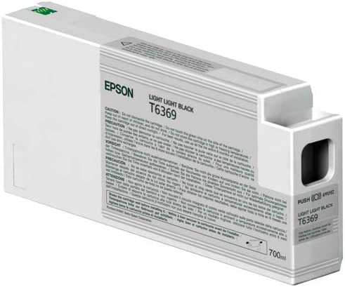 Epson T636900 Ink Cartridge (Light Light Black) in Retail Packaging