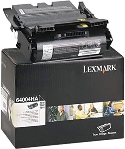 Lexmark 64004HA High Yield Black Toner Cartridge RETURN PROGRAM CART FOR LABELS