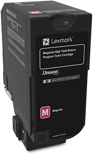 Lexmark 74C1HM0 Unison Toner Cartridge, Magenta