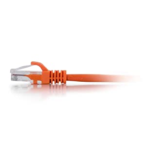 C2g/ cables to go C2G 04023 Cat6 Cable - Snagless Unshielded Ethernet Network Patch Cable, Orange (20 Feet, 6.09 Meters) UTP 20 Feet/ 6.09 Meters Orange