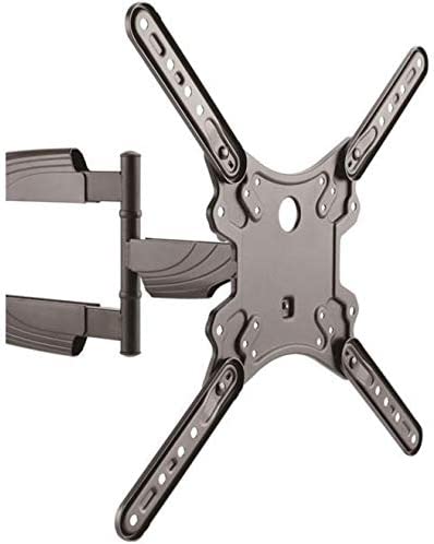 StarTech.com Full Motion TV Wall Mount - 32-55 inch (77lb/35kg) VESA Displays - Low Profile Universal Flat Screen TV Wall Mount - Heavy Duty Adjustable Tilt/Swivel Articulating Arm Bracket (FPWARTB1M) Full-Motion 15.7" x 15.7" x 24"