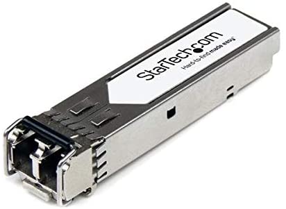 StarTech.com Brocade 10G-SFPP-SR Compatible SFP+ Module - 10GBASE-SR - 10GbE Multimode Fiber MMF Optic Transceiver - 10GE Gigabit Ethernet SFP+ - LC 200m - 850nm - DDM (10G-SFPP-SR-ST)