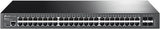 TP-Link TL-SG3452X | 48 Port Gigabit Switch, 4 x 10GE SFP+ Slots | L2+ Smart Managed | Omada SDN Integrated | IPv6 | Static Routing | Support QoS, IGMP &amp; LAG | Limited Lifetime Protection 48 Port + 4 10GE SFP+