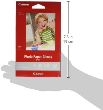 CanonInk Glossy Photo Paper 4"x 6" 100 Sheets (1433C001)