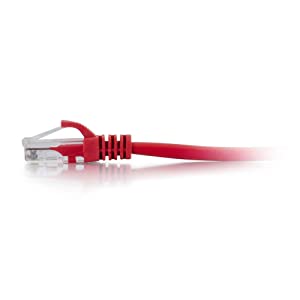 C2g/ cables to go C2G 04005 Cat6 Cable - Snagless Unshielded Ethernet Network Patch Cable, Red (20 Feet, 6.09 Meters) 20 Feet/ 6.09 Meters Red