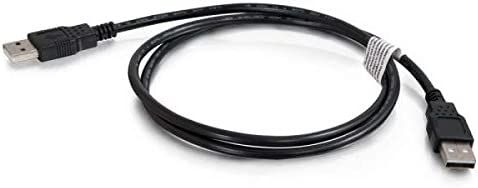 C2g/ cables to go Cables to Go 28106 USB A Male to A Male Cable (2 Meter, Black)