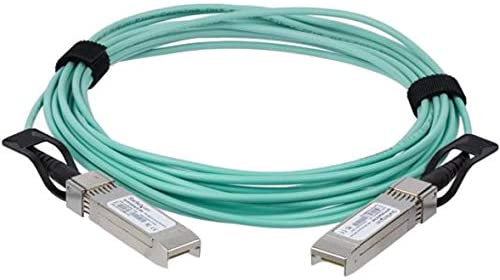 StarTech.com Cisco SFP-10G-AOC5M Compatible 5m/16.4ft 10G SFP+ to SFP+ Active Optical Fiber - 10Gbps SFP Plus/Mini GBIC/Transceiver Module Cable - Firepower ASR1000 (SFP10GAOC5M)