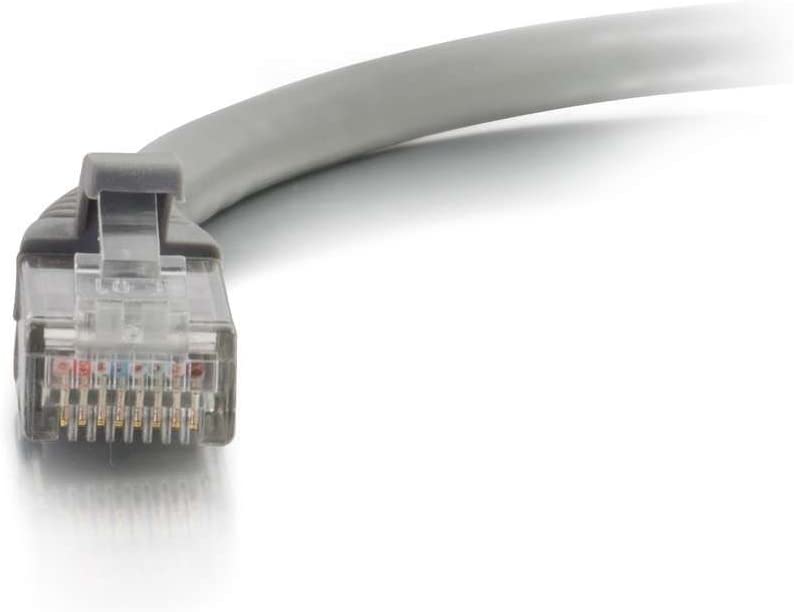 C2G/ Cables To Go 27136 Cat6 Cable - Snagless Unshielded Ethernet Network Patch Cable, Gray (50 Feet, 15.24 Meters) UTP 50 Feet/ 15.24 Meters Grey