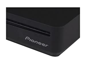 Pioneer Electronics BDR-XS07UHD 6x Slot Loading Portable USB 3.1 Gen1 BD/DVD/CD Burner Supports Blu-Ray, BDXL &amp; M-Disc Format, Black