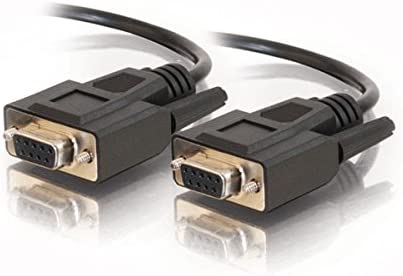 C2g/ cables to go C2G 52036 DB9 F/F Serial RS232 Cable, Black (10 Feet, 3.04 Meters)