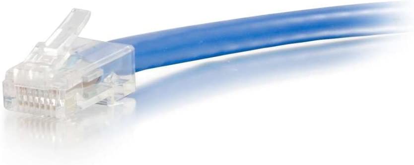 C2g/ cables to go C2G 04085 Cat6 Cable - Non-Booted Unshielded Ethernet Network Patch Cable, Blue (1 Foot, 0.30 Meters) 1-foot Blue