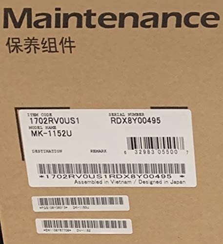 Kyocera 1702RV0US1 Model MK-1152U Maintenance Kit; Genuine Kyocera; Compatible with Kyocera ECOSYS P2040dw, M2640idw, M2635dw, M2540dw and M2040dn Printers; Up to 100000 Pages Yield