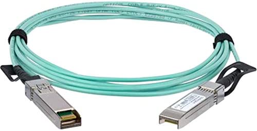 StarTech.com Cisco SFP-10G-AOC3M Compatible 3m/9.84ft 10G SFP+ to SFP+ Active Optical Fiber - 10Gbps SFP Plus/Mini GBIC/Transceiver Module Cable - Firepower ASR1000 (SFP10GAOC3M)