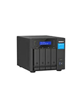 QNAP TVS-h474-PT-8G-US 4 Bay High-Speed Desktop NAS with Intel Pentium Gold 2-core CPU, 8GB DDR4 Memory, 2.5 GbE Networking and PCIe Gen 4 expandability (Diskless) Intel Pentium 4 Bay TVS-x74