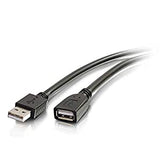 C2g/ cables to go C2G 39010 USB Active Extension Cable - USB 2.0 A Male to A Female Cable, Plenum CMP-Rated, Black (16 Feet, 4.87 Meters) Plenum USB A Male to A Female 16 Feet Black