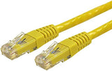 StarTech.com 35ft CAT6 Ethernet Cable - Yellow CAT 6 Gigabit Ethernet Wire -650MHz 100W PoE++ RJ45 UTP Molded Category 6 Network/Patch Cord w/Strain Relief/Fluke Tested UL/TIA Certified (C6PATCH35YL) Yellow 35 ft / 10.6 m 1 Pack