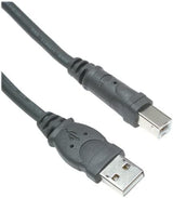 Belkin - F3U133b10 (F3U133b10) Hi-Speed USB A/B Cable, USB Type-A and USB Type-B (10 Feet) Black