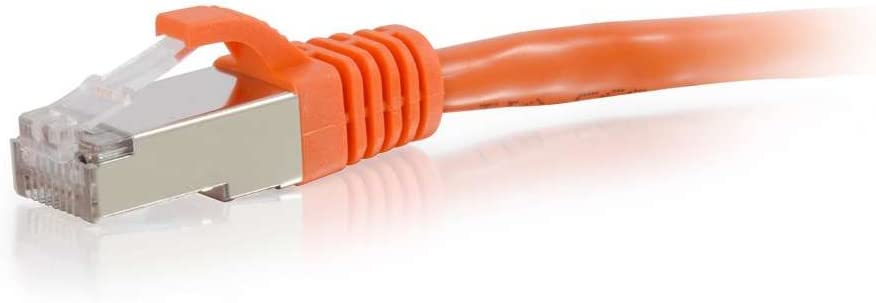 C2g/ cables to go C2G 00878 Cat6 Cable - Snagless Shielded Ethernet Network Patch Cable, Orange (3 Feet, 0.91 Meters) 3 Feet Orange