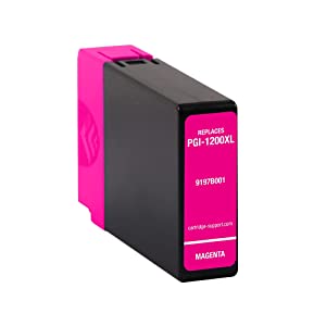 Clover imaging group Clover CIG Imaging Replacement High Yield Ink Cartridge Replacement for Canon PGI-1200XL, Magenta, 3.25 x 2 x 4.25 (118113)