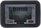 Tripp Lite USB 3.0 SuperSpeed to Gigabit Ethernet NIC Network Adapter 10/100/1000 Mbps(U336-000-R), Black 1-Port Black