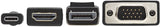 Tripp Lite Presentation Adapter 4-Port 4K60Hz HDMI DP USB C &amp; VGA to HDMI (B321-4X1-HDVC)