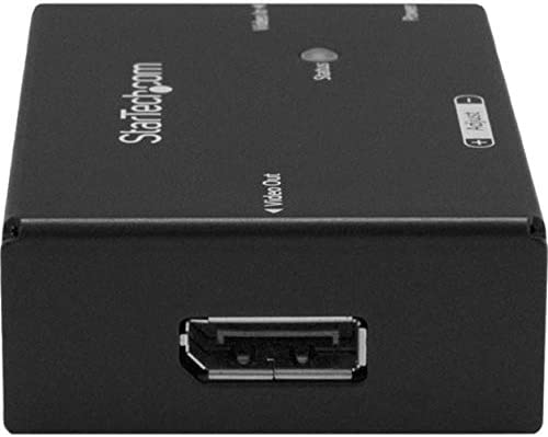 StarTech.com DisplayPort Signal Booster - DisplayPort to DisplayPort Video Signal Amplifier - 4K 60Hz DisplayPort Extender (DPBOOST)